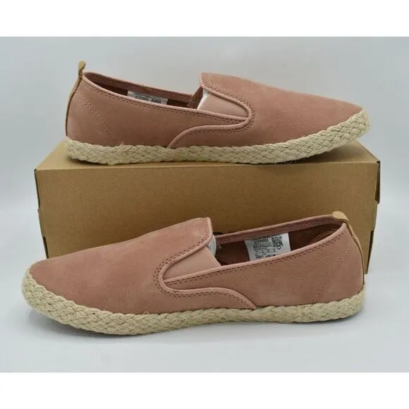 Sperry Womens Size 7 M Sailor Blush Jute Slip On Shoes STS84893