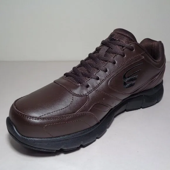 Spira Size 10 Wide WaveWalker Brown Leather New Men's Walking Shoes