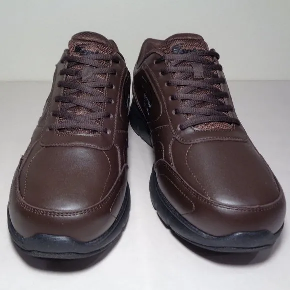 Spira Size 10 Wide WaveWalker Brown Leather New Men's Walking Shoes