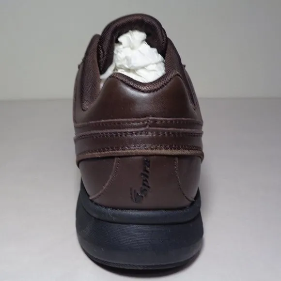 Spira Size 10 Wide WaveWalker Brown Leather New Men's Walking Shoes