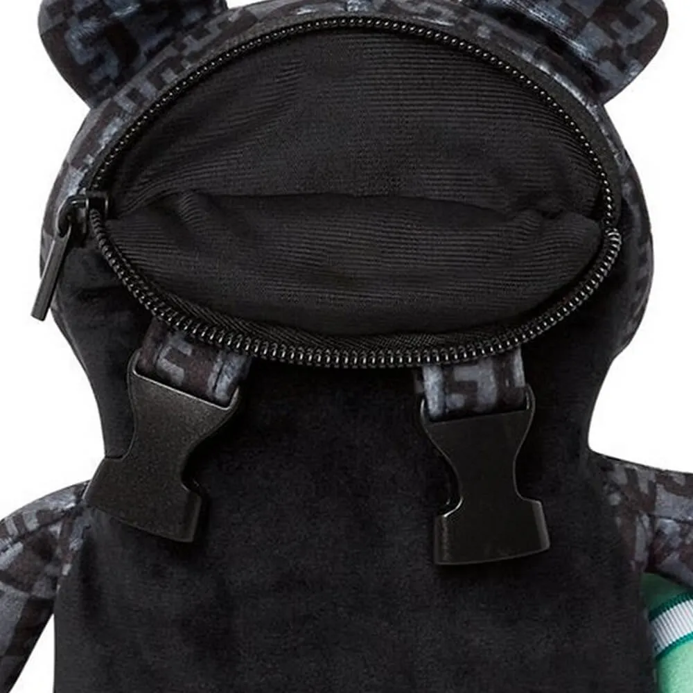 Sprayground Money Check Grey Mini Cub Bear
