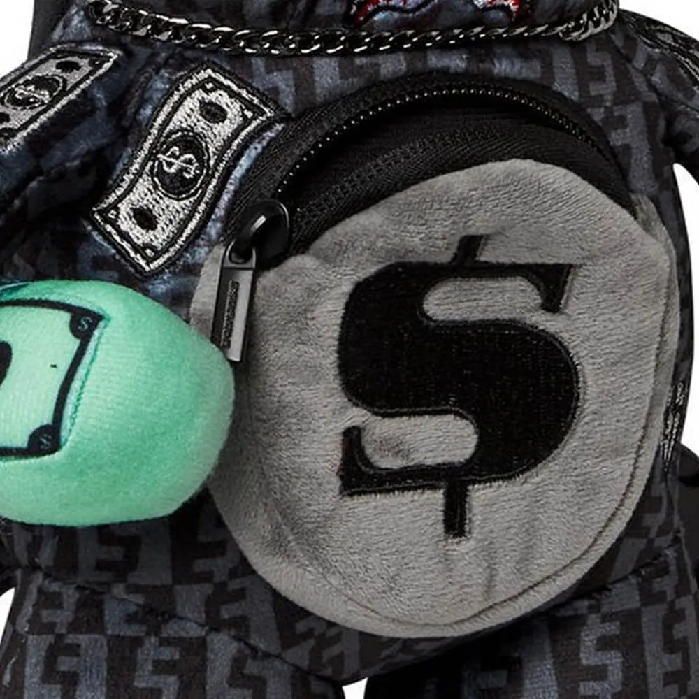 Sprayground Money Check Grey Mini Cub Bear