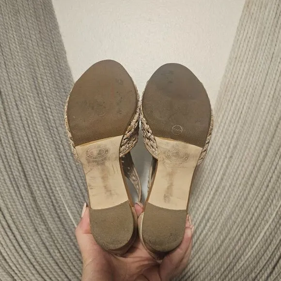 Sundance &quot;Demeter's Hillsides&quot; Woven Leather Sandals Sz 38 (US 7.5)