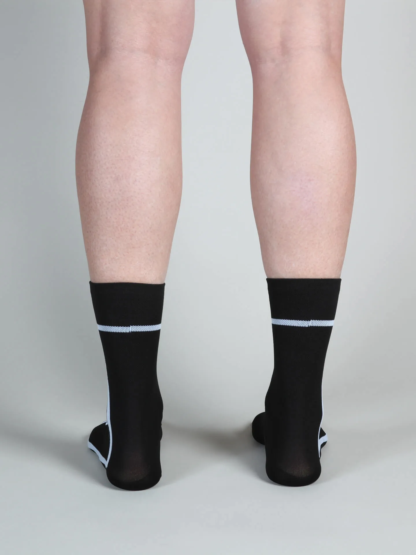 T-section Air Socks Long - Black
