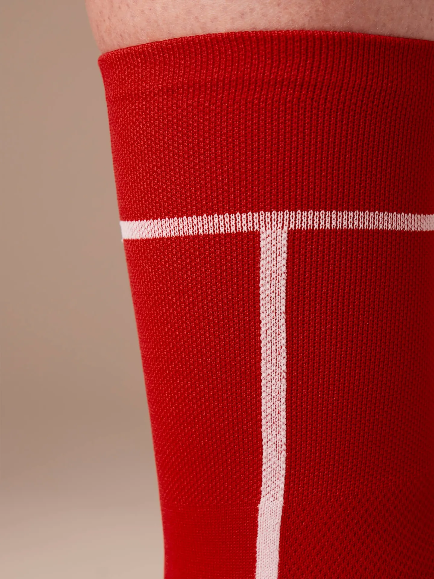 T-section Air Socks Long - Red