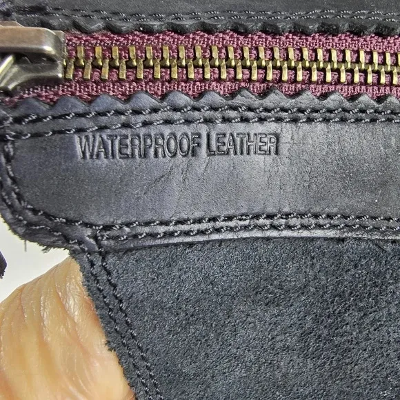 Teva De La Vina Dos Black Boots with Buckle Detail Size 7 1/2