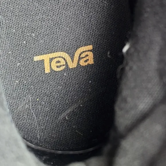 Teva De La Vina Dos Black Boots with Buckle Detail Size 7 1/2