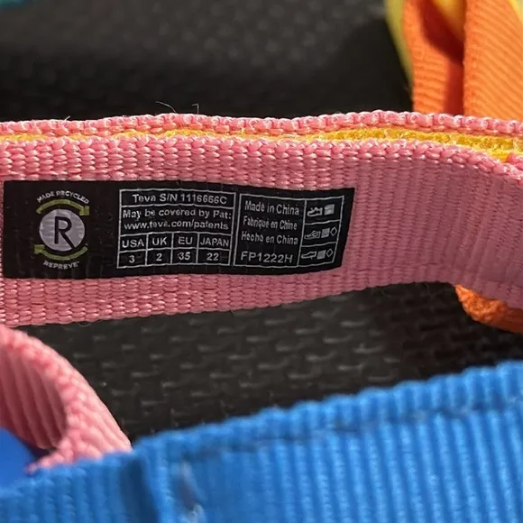 Teva Kids Multicolor Sandals