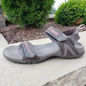 TEVA Men's Sandals Brown/Orange Size 7