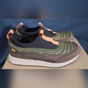 Teva ReEmber Vistaverse Slip On Shoes Brown Green Mens Size 9.5 New No Box