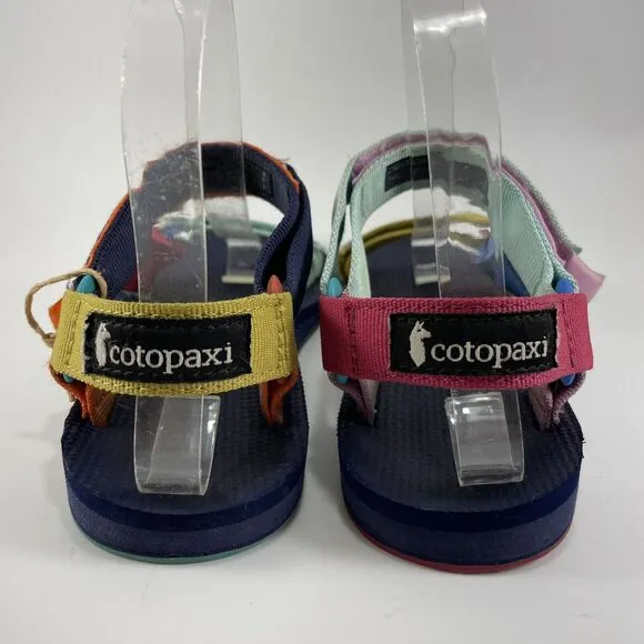 Teva X Cotopaxi Universal Original Sandals Womens Size 6 Multi Color Strappy