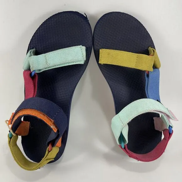 Teva X Cotopaxi Universal Original Sandals Womens Size 6 Multi Color Strappy