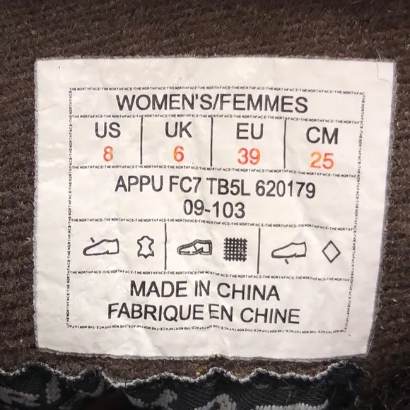 The North Face Abby III Winter Boots 8