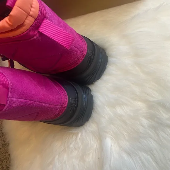 The North Face Alpenglow Pink Waterproof Boots