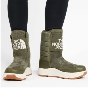 The North Face Ozone Park Winter Pull-on 200g Waterproof Winter Boots Green Sz 6