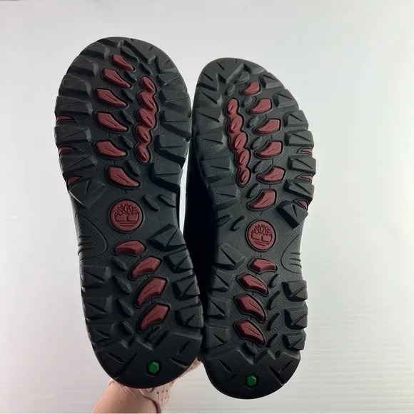 Timberland Boots Women's 6.5 Black Mt. Maddsen Waterproof Mid Hiking Boot Shoes