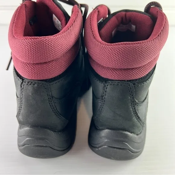 Timberland Boots Women's 6.5 Black Mt. Maddsen Waterproof Mid Hiking Boot Shoes