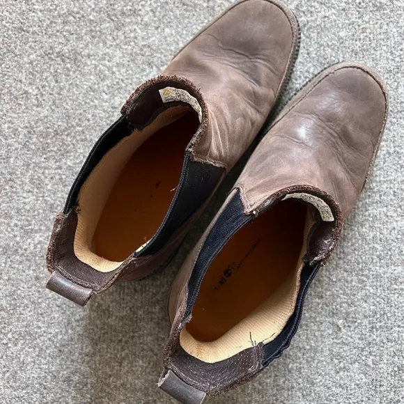 Timberland Chestnut Ridge Waterproof Chelsea Brown Boots Men’s Size 11