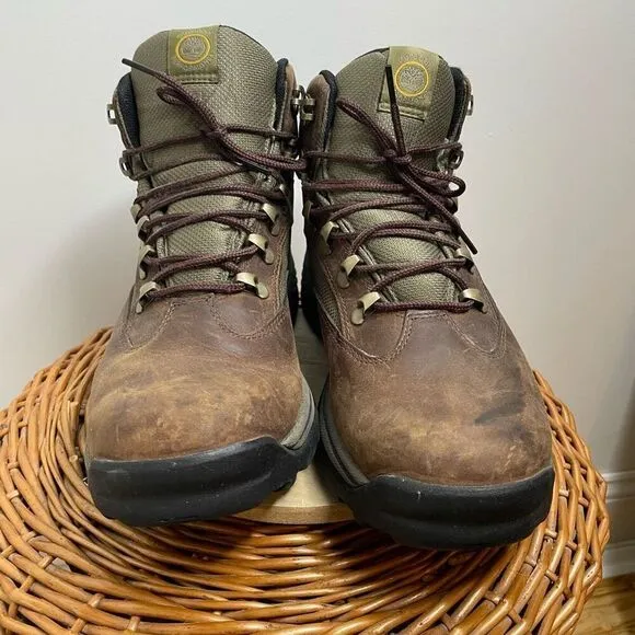Timberland Chocorua BOOTS Gore-tex Hiking Womens Shoes 15631 Sz 10 Brown Leather