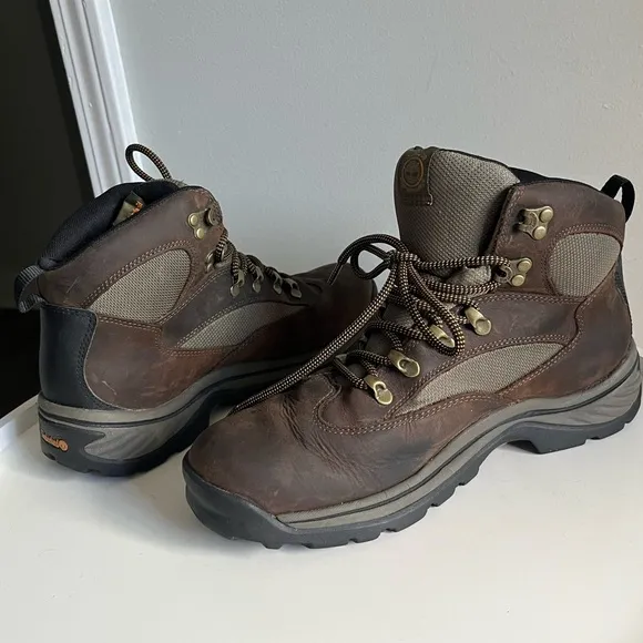 Timberland Men’s Chocorua Waterproof Mid Hiker Boots Size 10
