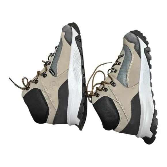 Timberland Men's LINCOLN PEAK WATERPROOF Grey - Black Boots Multiple Size 12 NEW