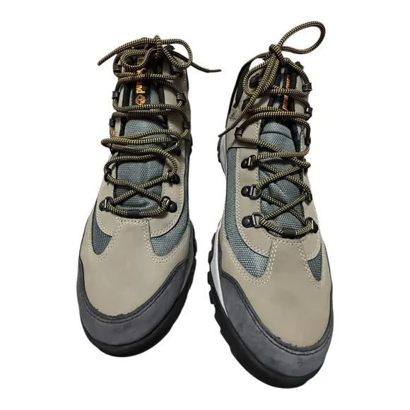 Timberland Men's LINCOLN PEAK WATERPROOF Grey - Black Boots Multiple Size 12 NEW