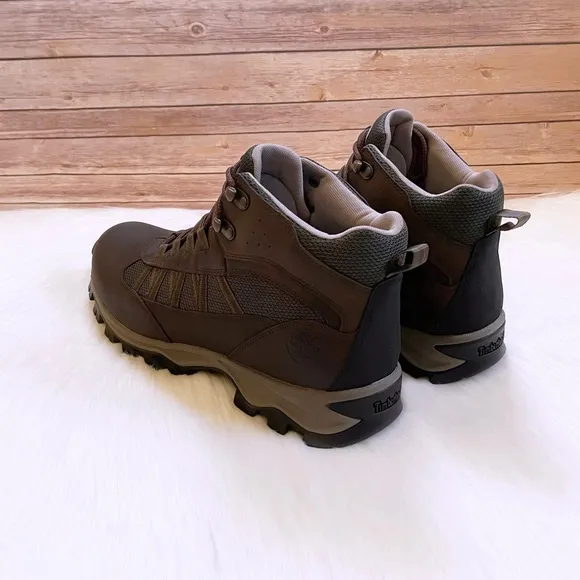Timberland Men’s Mt. Maddsen Dark Brown Mid Hiker Boots