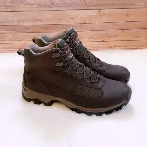 Timberland Men’s Mt. Maddsen Dark Brown Mid Hiker Boots