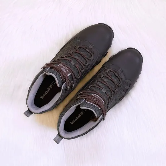 Timberland Men’s Mt. Maddsen Dark Brown Mid Hiker Boots