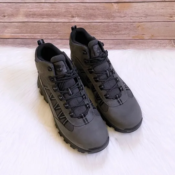 Timberland Men’s Mt. Maddsen Grey Waterproof Hiking Boots