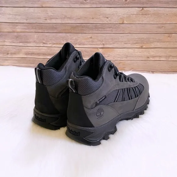 Timberland Men’s Mt. Maddsen Grey Waterproof Hiking Boots