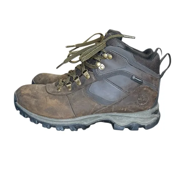 Timberland Mt. Maddsen Waterproof Mid Hiking Boot Men’s Size 10.5