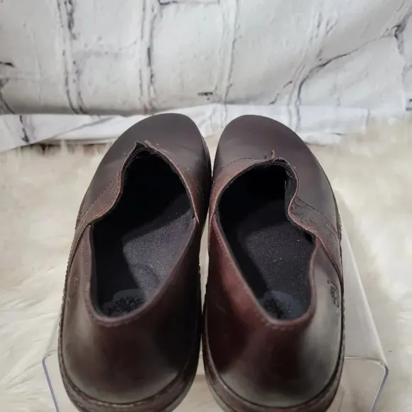 Timberland PRO Revina Slip Resistant Work Shoe Clogs Womens 8 Anti Fatique Brown