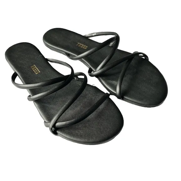 TKEES Sloane Sandals in Black size 11