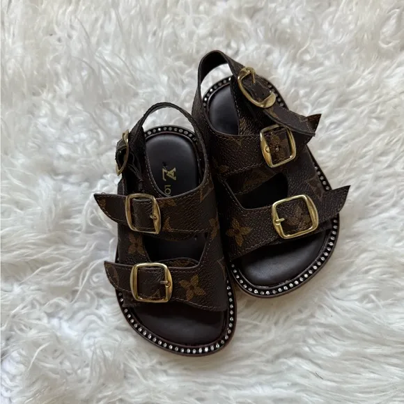 Toddler designer sandals