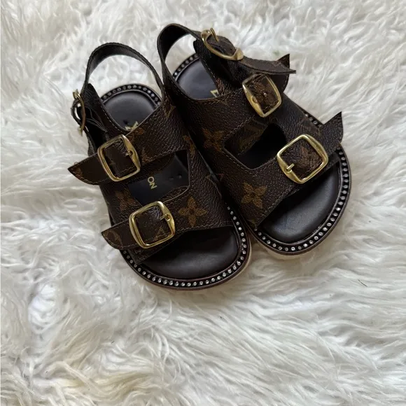 Toddler designer sandals