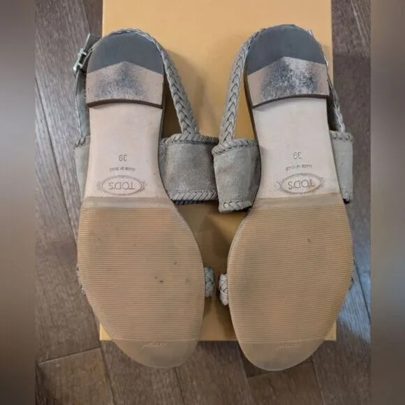 Tods doppia sandals 39