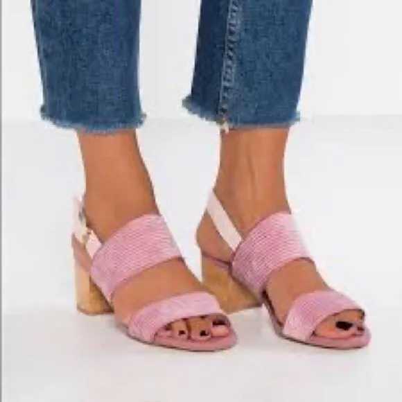 Toms Poppy Mauve Corduroy Sandals