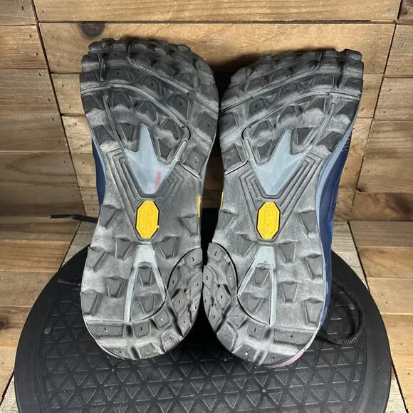 Topo Ultraventure Women’s Size 7 Vibram Running Shoes Blue Black Athletic