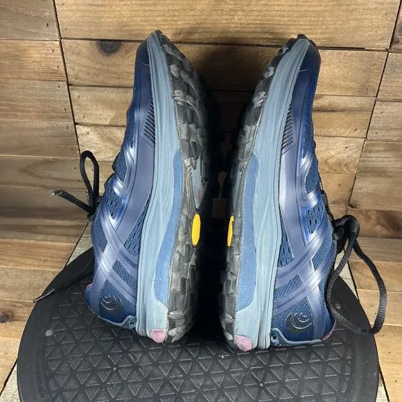 Topo Ultraventure Women’s Size 7 Vibram Running Shoes Blue Black Athletic