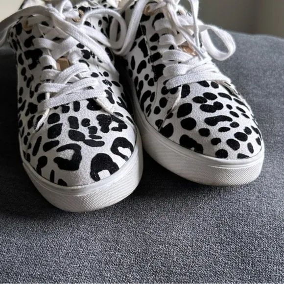 Topshop Cabo leopard shoes size 7