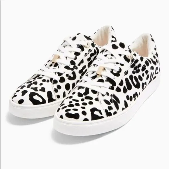 Topshop Cabo leopard shoes size 7