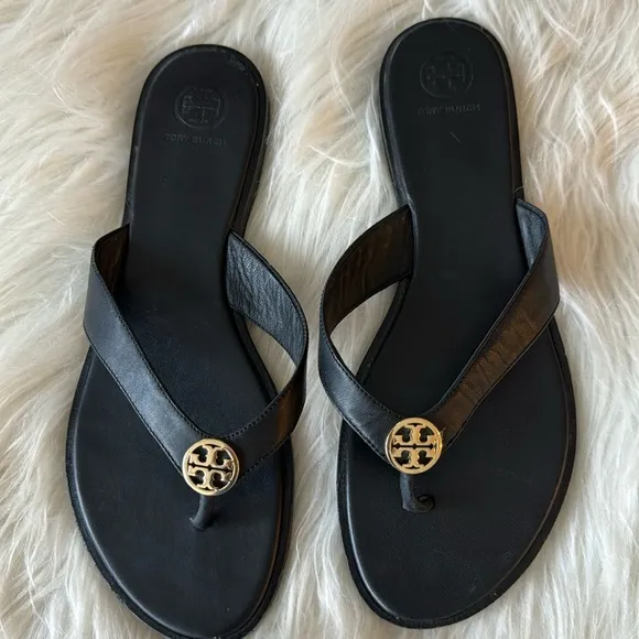 Tory Burch leather  sandals size 10