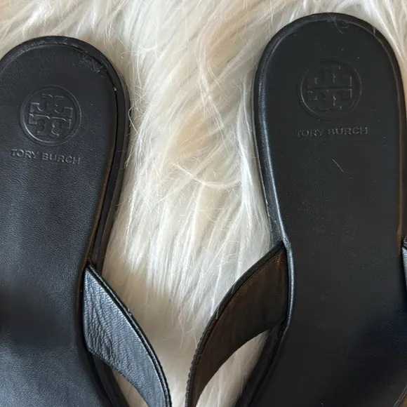 Tory Burch leather  sandals size 10
