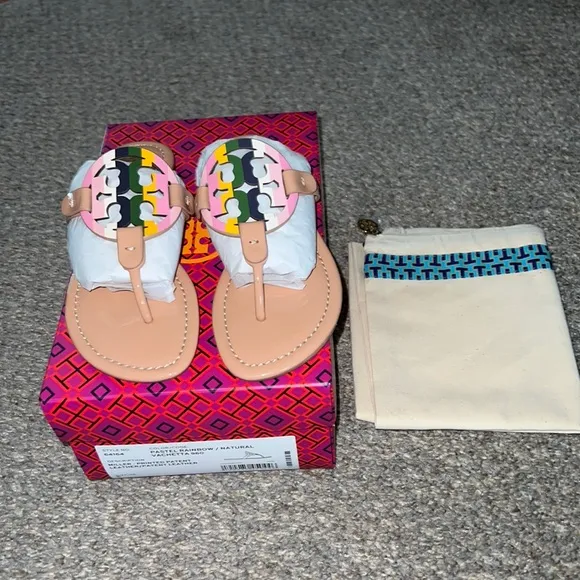 Tory Burch Miller sandals. 5