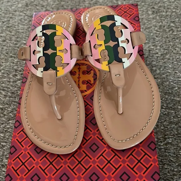 Tory Burch Miller sandals. 5