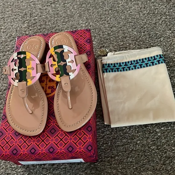Tory Burch Miller sandals. 5