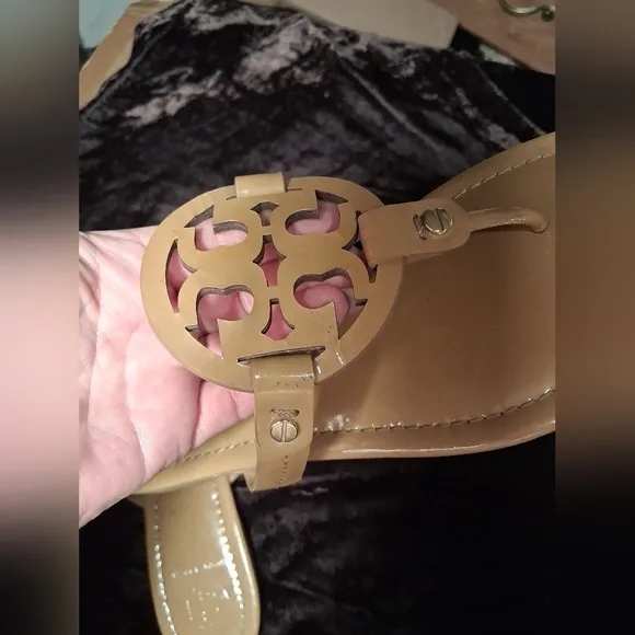 Tory Burch Miller Tan Sandals US 10