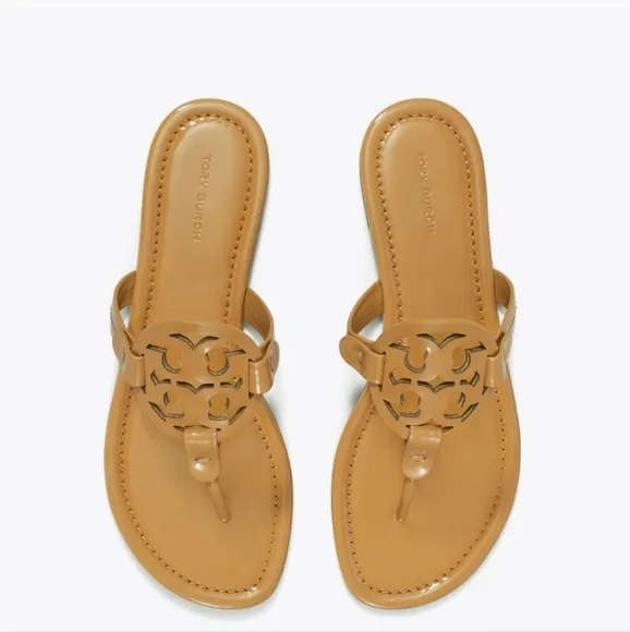Tory Burch Miller Tan Sandals US 10