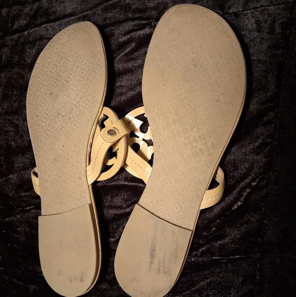 Tory Burch Miller Tan Sandals US 10